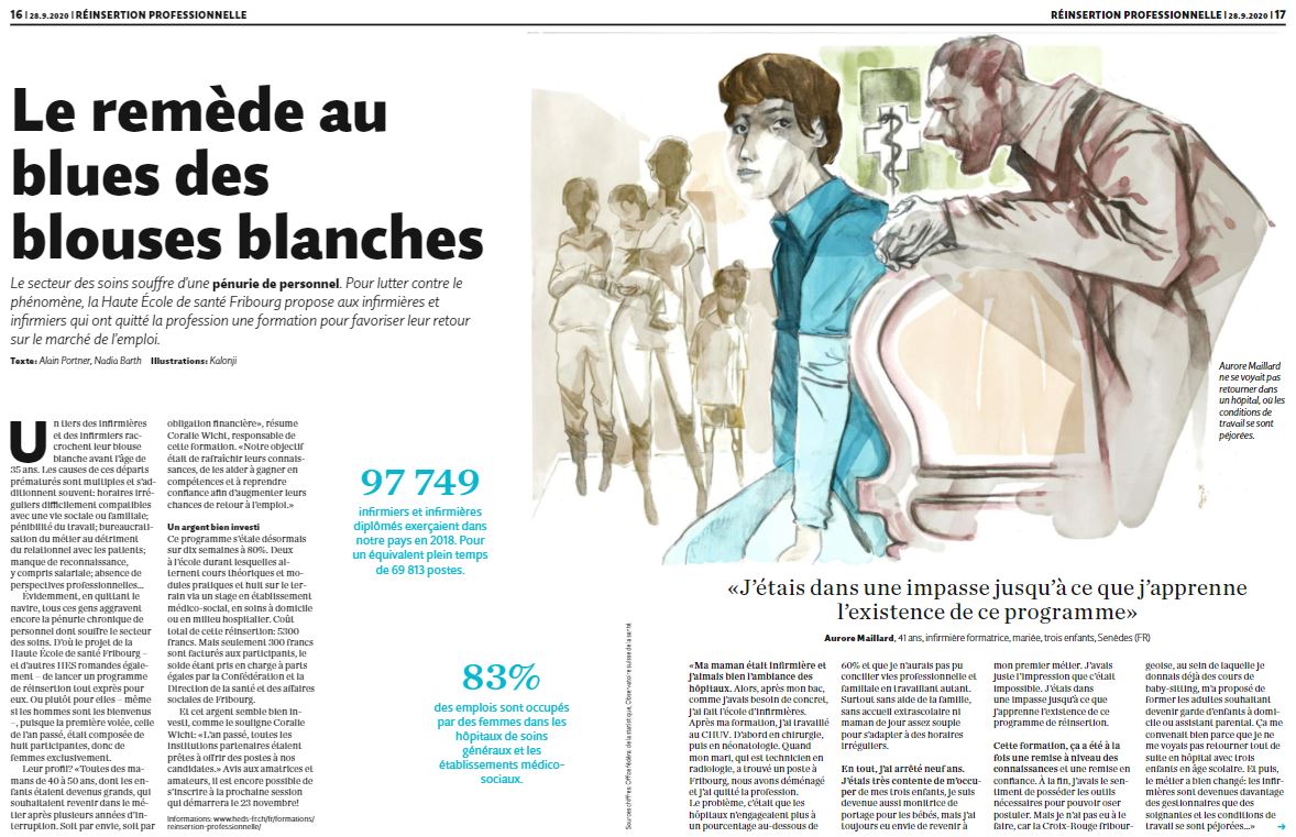 Le Remède Au Blues Des Blouses Blanches