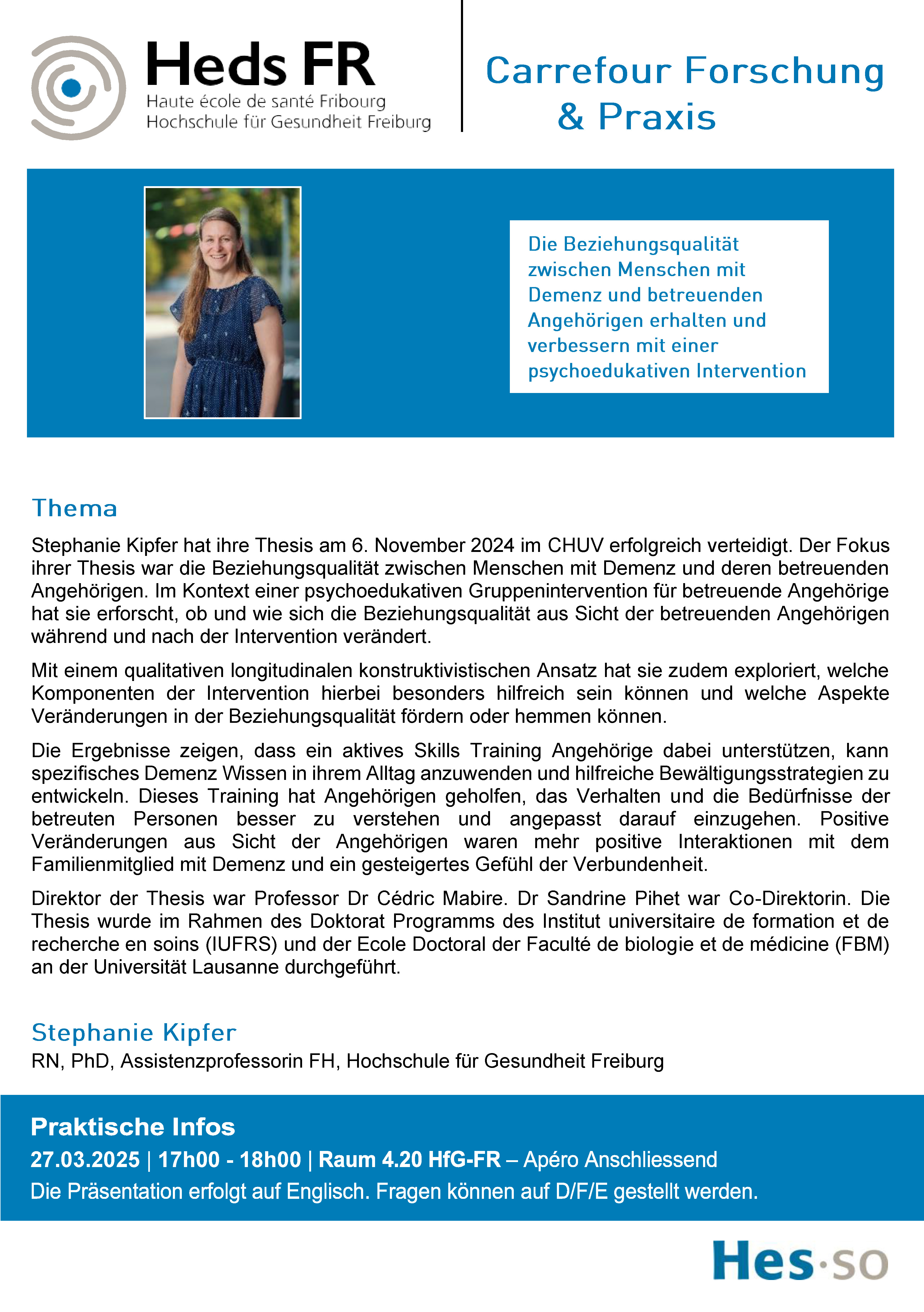 Flyer Carrefour Recherche Stephanie Kipfer D 2025 (1)